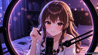 Wonderful student gamer massaging herself while frolicking Clash Royale ASMR F4A