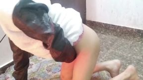 Muslim girlfriend locked in the house and pelted