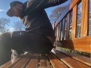 Outdoor foot show with Aidan Maxwell