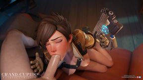 Tracer - Don't Move Until I'm Done Sucking Your Cock