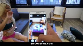 Perv stepbrother meets new Stepsis Elizabeth Jolie