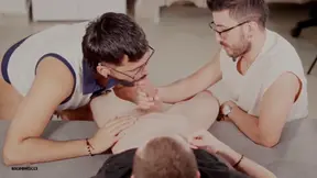 Two Bearded Studs Suck My Cock Like Theres No Tomorrow