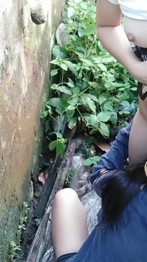 Must-see moment from "risky outdoor sex (we almost got caught)"