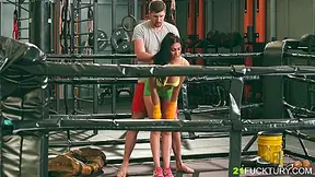 Ava Black In Hard Train Of Her Ass