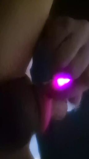 Vibrating butt plug a vibrator