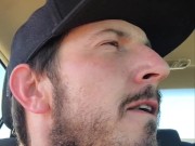 In public with sex machine driving wearing wifes dirty panties Check out onlyfans @greatestlicker69