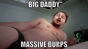 Big Daddy Massive Burps & Belly Show - Loud Wet Burping & Gut Worship