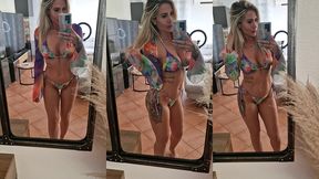 j ai recu pleins de nouveaux maillots de bain t en penses quoi ?