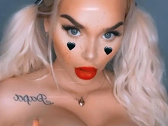 Blonde Teen Solo Masturbating On Webcam