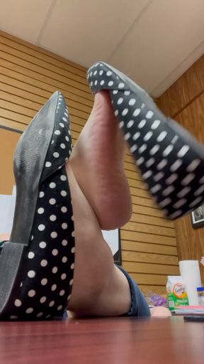 Polka flat desktop shoeplay