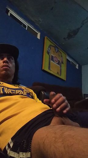 Playing in the Early Morning with My Cock