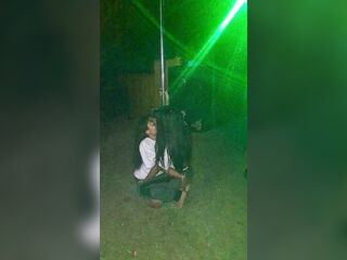 Part 1 of me and and some other latin chick making out next to the stripper pole real quick.