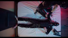 Full Rubber Couple Cuddle