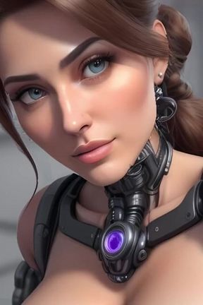 3D Hentai Cybernetic Babes - Digital Art