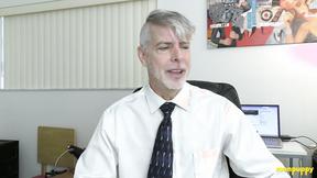 ”ManPuppy: Horny Daddy Richard Lennox Gulped Down My Teachers Cum”