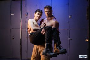 Firehouse locker room affair - Malik Delgaty & Troye Dean