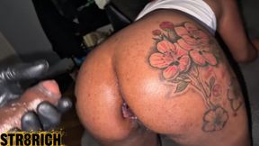Str8rich Fucking Me After Meeting in the Store Ebony Slut
