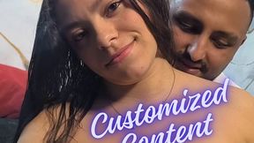 Juan & Sky Boom: Sensual Casting Interview with Playful Biting Fetish â€“ Voluptuous Petite part 2