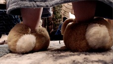 Giantess Step-Mom Bunny Slipper Stomp