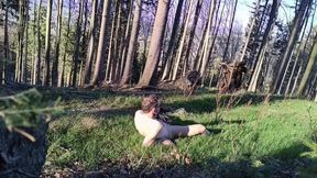Naked in Forest