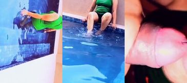 Fun in the Pool: A Romantic Adventure with Vilashini - Outdoor Playtime and Intimate Moments