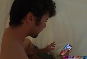Stepson's Webcam Surprise with Stepmom: A Holiday Encounter You Won't Forget!