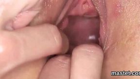 Horny Czech Babe Masturbates to the Max