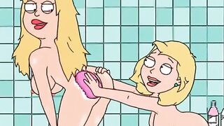 Lesbian seduction famous toons