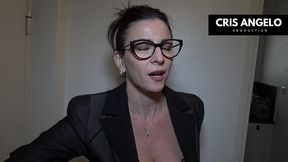 kyara nyx and cris angelo - piss after work