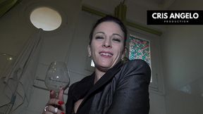 kyara nyx and cris angelo - piss after work