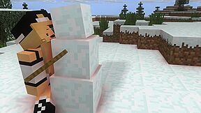 You Can Even Nail The Hell Of The Snowman In Minecraft