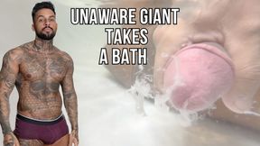 Unaware Giant Takes A Bath - Lalo Cortez