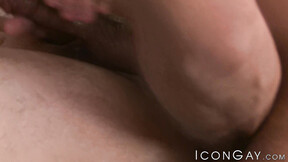 Handsome adult Nick Capra blows my cock before having ass pumping intercourse with me