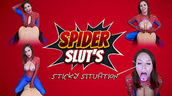 SPIDER-SLUT&#039_S STICKY SITUATION - PREVIEW - ImMeganLive