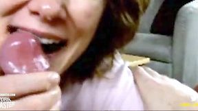 Hot Mom Guzzles Son's Load
