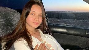 My Best Friends Girlfriend Sucked My Dick In The Car For Only 10 Dollars. What A Slut