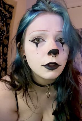 Clowning around with a playful partner