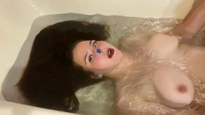 topless underwater