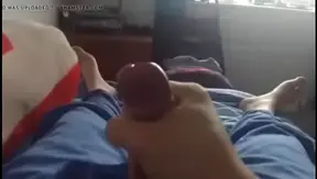 Solo Session Turns Steamy as Horny Guy Cums Hard — Watch Him Explode