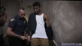 Suspect on the Run, Gets Deep Dick Conviction: Gay Sucking Cop and Police Big Dicks