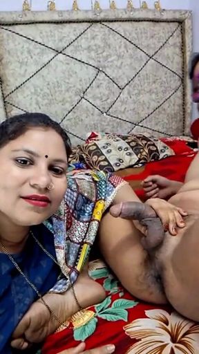 Must-see moment from &quot;Desi Jija Sali suhagrat  p1 desi indian couple&quot;