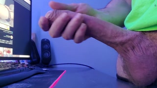 16th ruined Back to classics! Edging and multiple ruined orgasms just with foreskin play