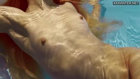 Fresh-faced nympho flaunts 4K bod, rips off swimsuit to tease with her gaping booty hole