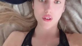 Movie Porno @Showing Boobs and #Shaved Pussy #Small Tits #Blonde #Leaked with @Mercedes Valentine Like & Share!