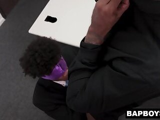 Pastor Cali was on his knees pressing his tongue between Israels ass cheeks