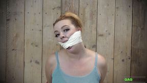 Stardust - Microfoam tape gagged