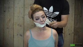 Stardust - Microfoam tape gagged