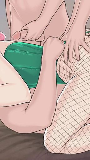 Quickie a Love Hotel Story: Hentai Anime Gangbang Cartoon - Episode 18