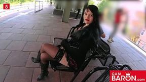 Doreen: Wet Goth Teen Takes Hard Thrashing, Cambaron.com
