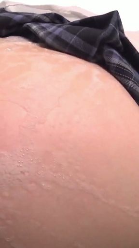 Tempted by a Uniformed Beauty - I Couldn't Resist Joining Her in the Bath - Part2